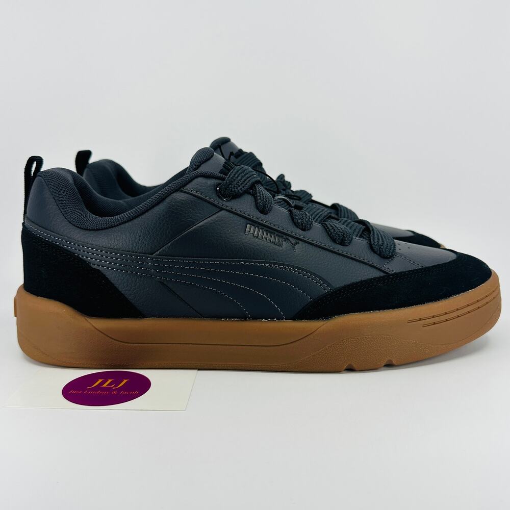 Puma Men's Park Lifestyle OG Skate Sneakers Black/Gum 397262-14 Size 10.5
